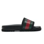 Gucci Web Slide Sandal Black