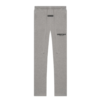 Top Quality Fear of God Essentials Sweatpants Dark Oatmeal 01