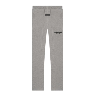 Top Quality Fear of God Essentials Sweatpants Dark Oatmeal 01