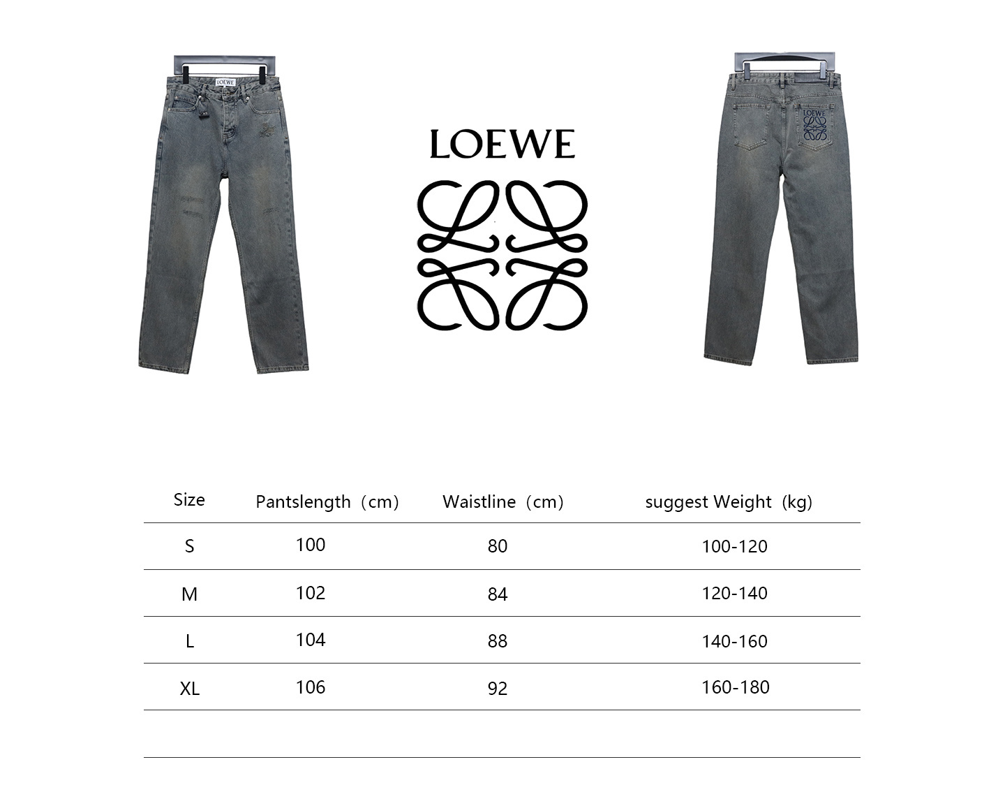     LOEWE Embroidered LOGO Jean