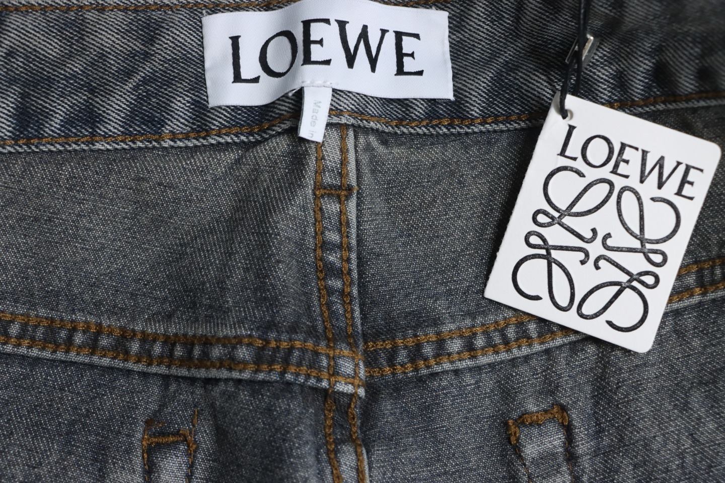     LOEWE Embroidered LOGO Jean
