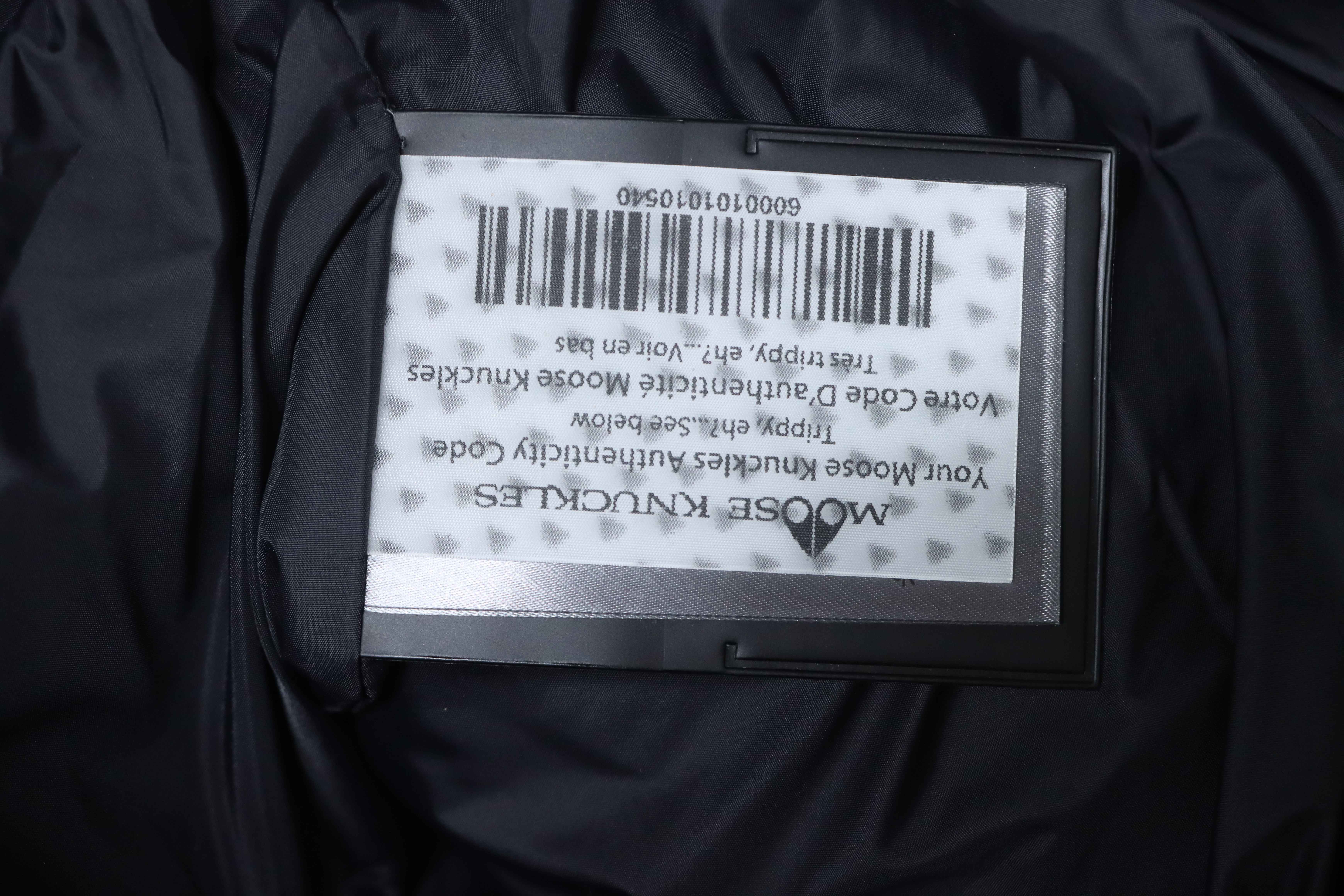 Top Quality Moose Knuckles Classic Long Down Jacket Black