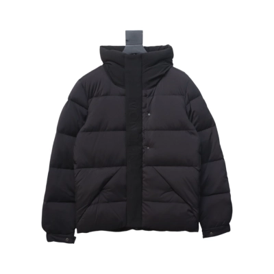 Top Quality Moncler Black Label Black Knight Short Down Jacket 01