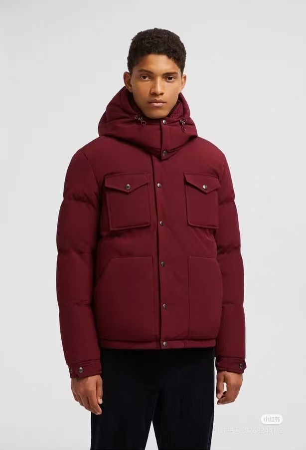     Moncler Workwear Down Jacket for Men Red