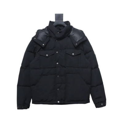 Top Quality Moncler Workwear Down Jacket for Men Black 01