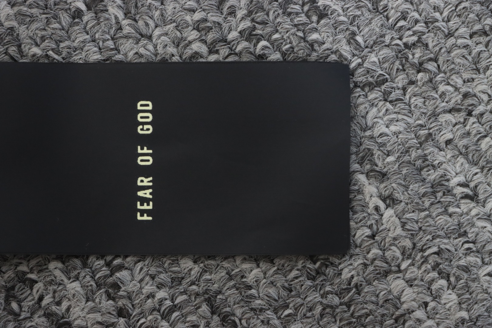 Top Quality Fear of God Stand-Collar Down Jacket Black