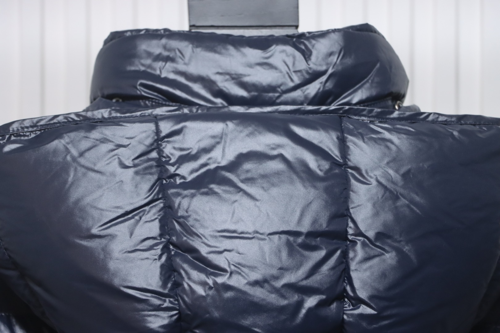 Top Quality Moncler ECRINS Hooded Down Jacket Navy