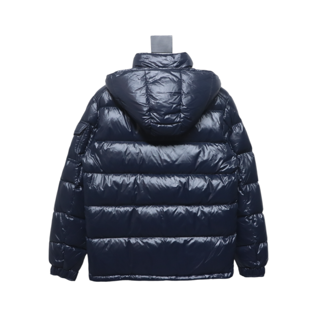 Top Quality Moncler ECRINS Hooded Down Jacket Navy