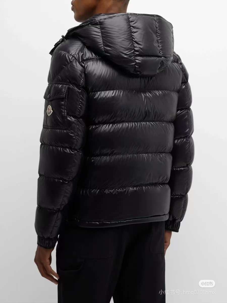 Top Quality Moncler ECRINS Hooded Down Jacket Black