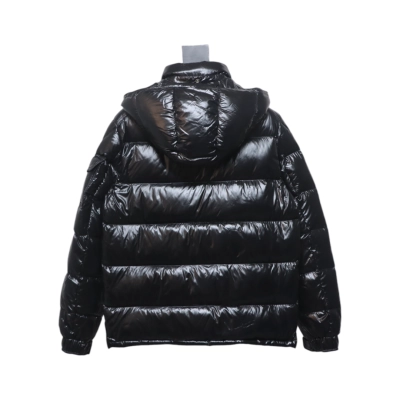 Top Quality Moncler ECRINS Hooded Down Jacket Black 02