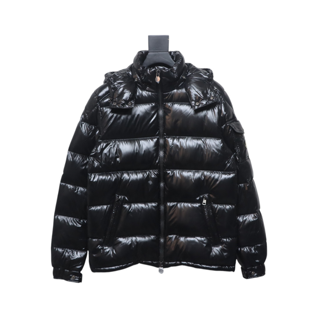Top Quality Moncler ECRINS Hooded Down Jacket Black