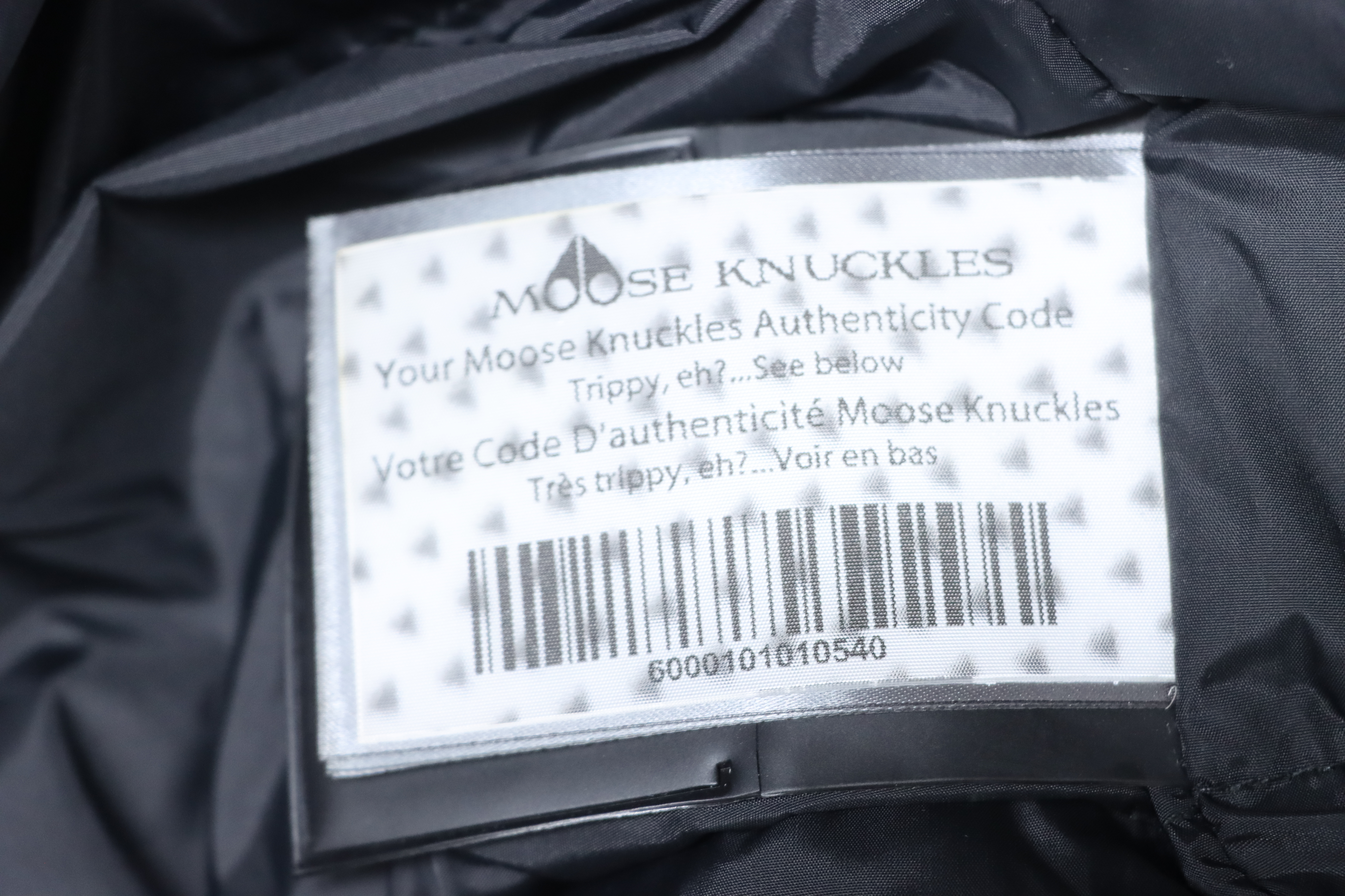 Top Quality Moose Knuckles Classic Men's Down Jacket Black