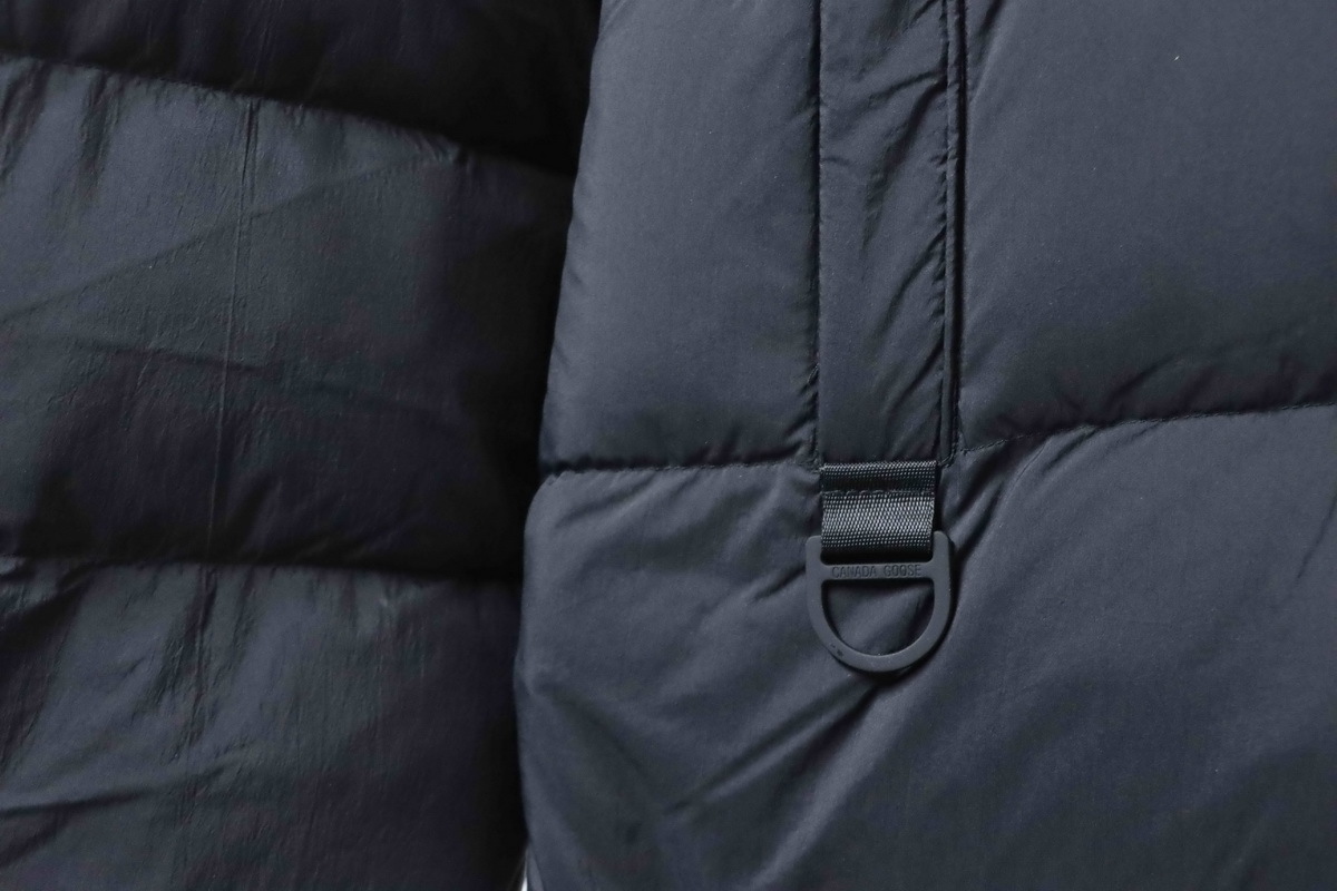Top Quality     Big Goose Short Down Jacket Black