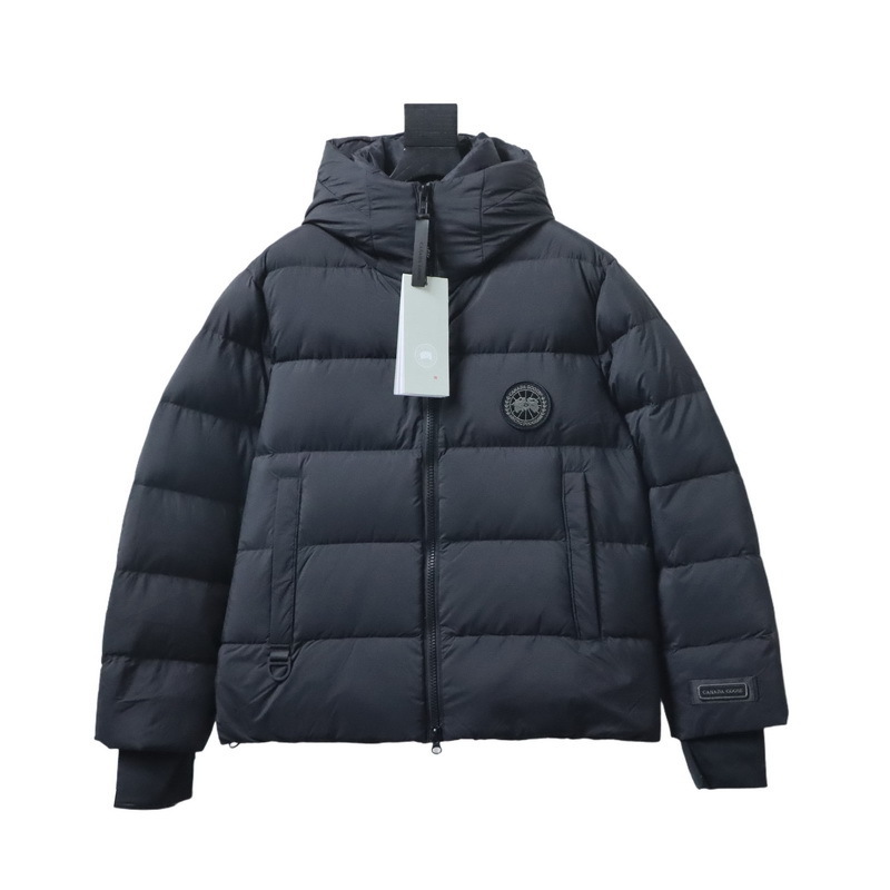 Top Quality     Big Goose Short Down Jacket Black