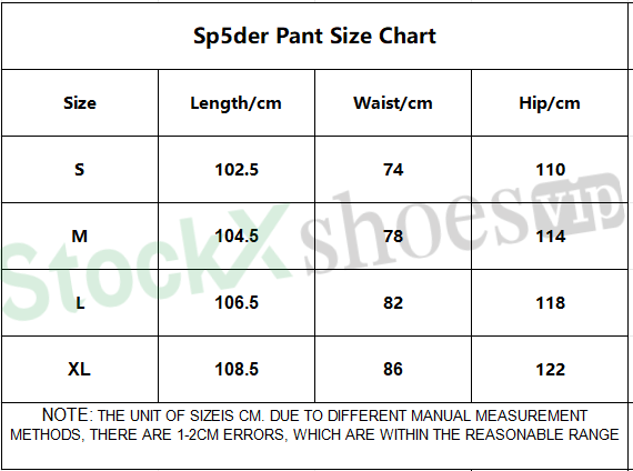     Sp5der VVS Sweatpant Black