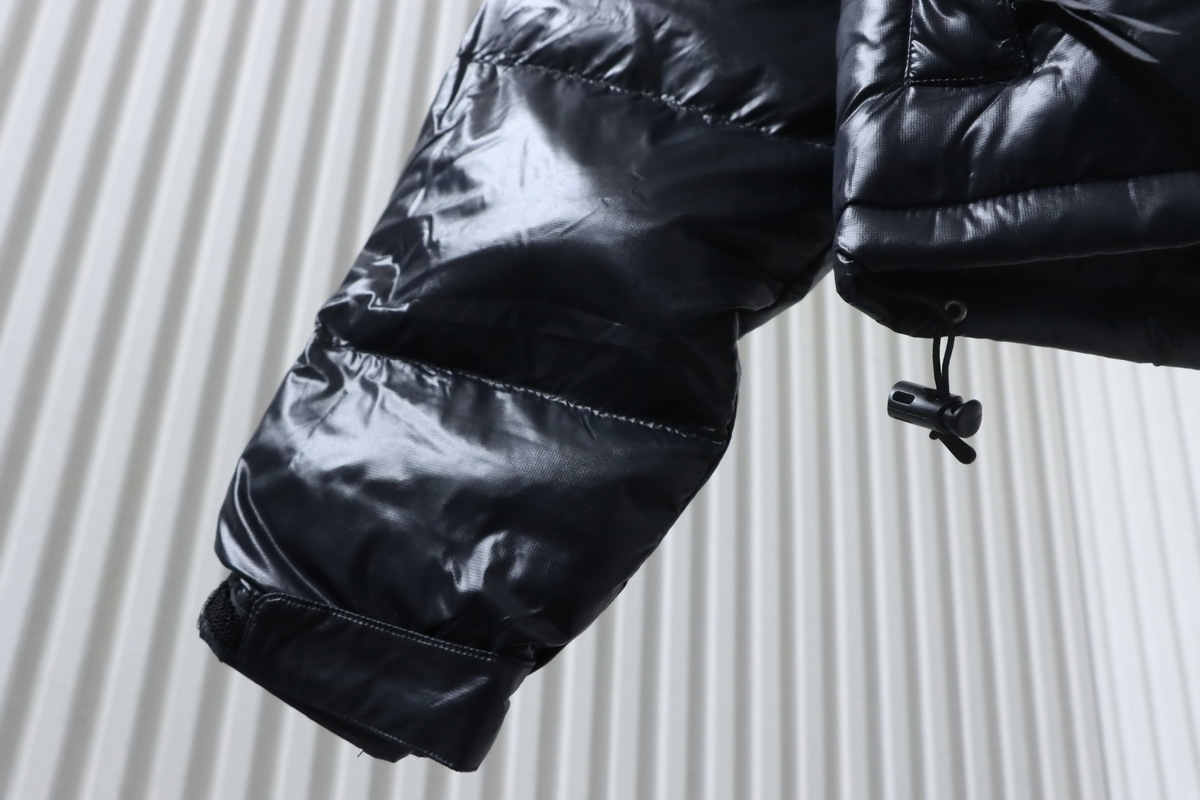     The North Face Nuptse Short Down Jacket Black