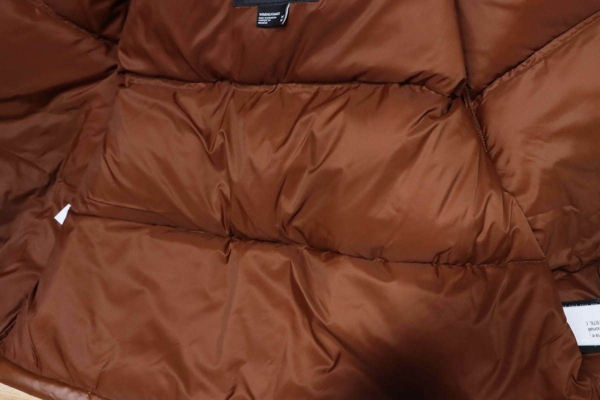     The North Face Nuptse Short Down Jacket Brown