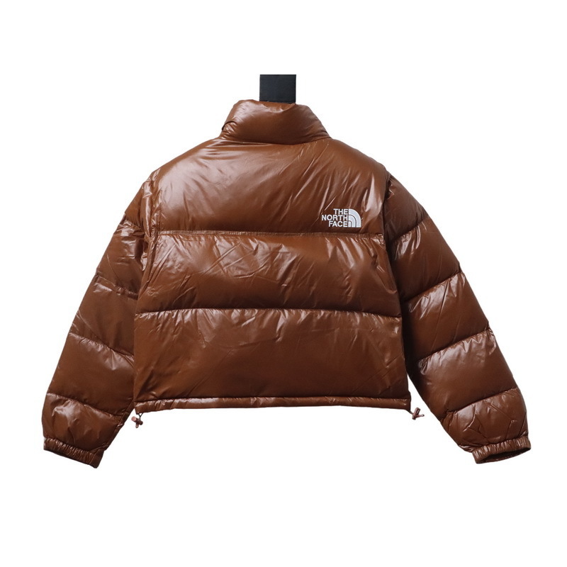     The North Face Nuptse Short Down Jacket Brown