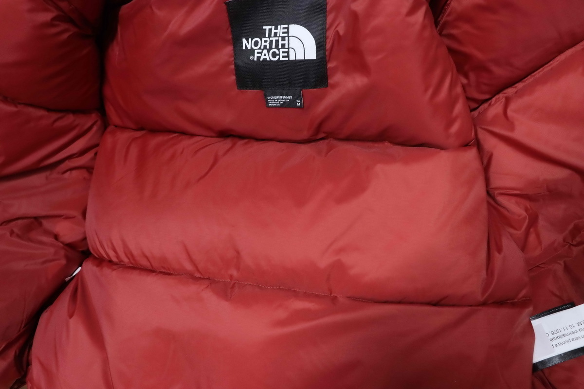     The North Face Nuptse Short Down Jacket Red