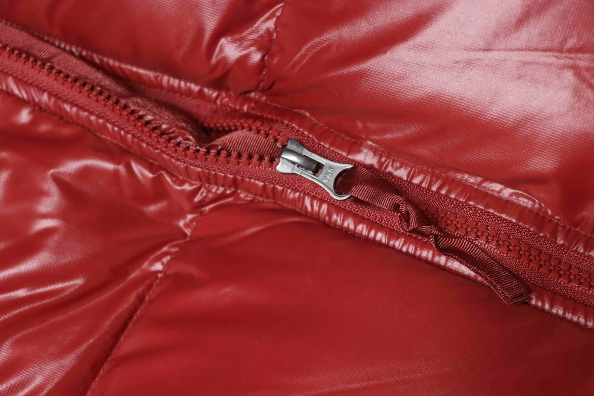     The North Face Nuptse Short Down Jacket Red