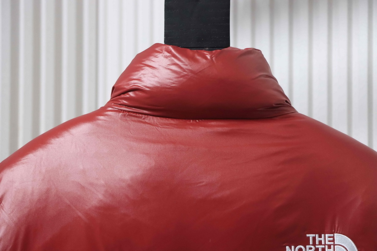     The North Face Nuptse Short Down Jacket Red