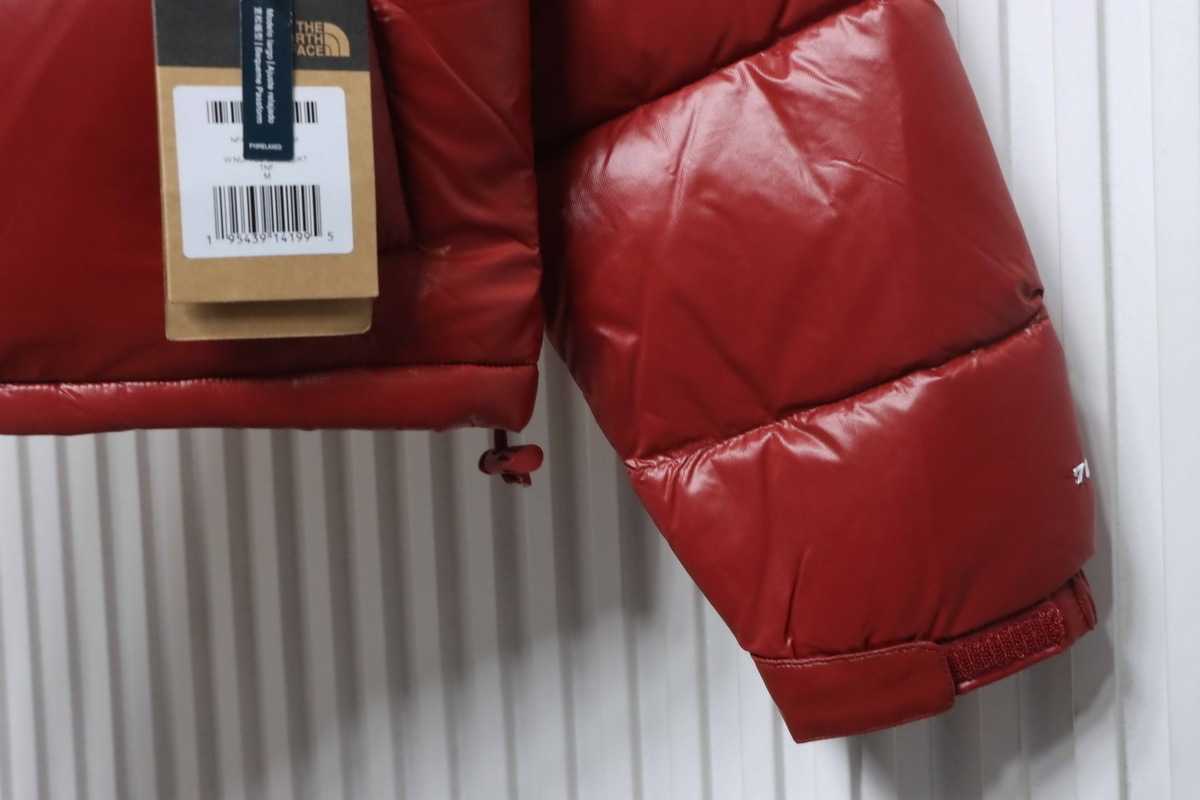    The North Face Nuptse Short Down Jacket Red