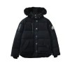 Top Quality     Moose Knuckles Classic Front Zip Women's Down Jacket Black