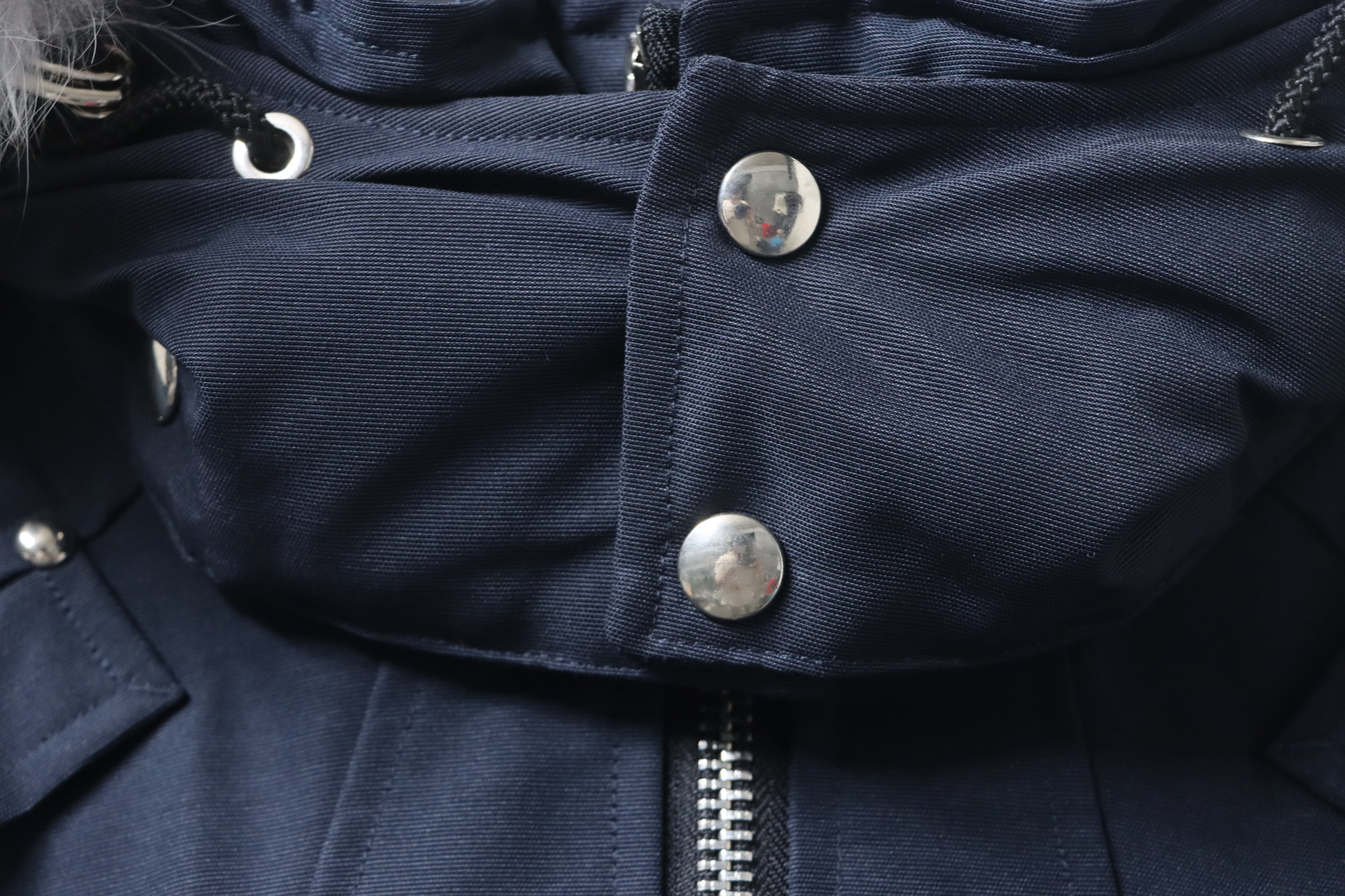 Top Quality Moose Knuckles Classic Men's Down Jacket Navy