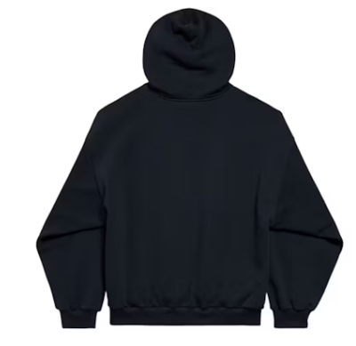     Balenciaga Automobil Lamborghini Medium Fit Hoodie Black Faded