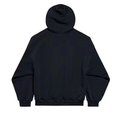     Balenciaga Automobil Lamborghini Medium Fit Hoodie Black Faded 02