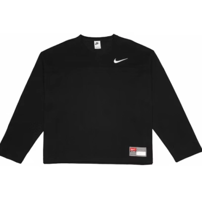 Top Quality Stussy x Nike Dri-FIT Mesh Jersey Black 01