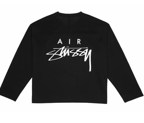 Top Quality Stussy x Nike Dri-FIT Mesh Jersey Black