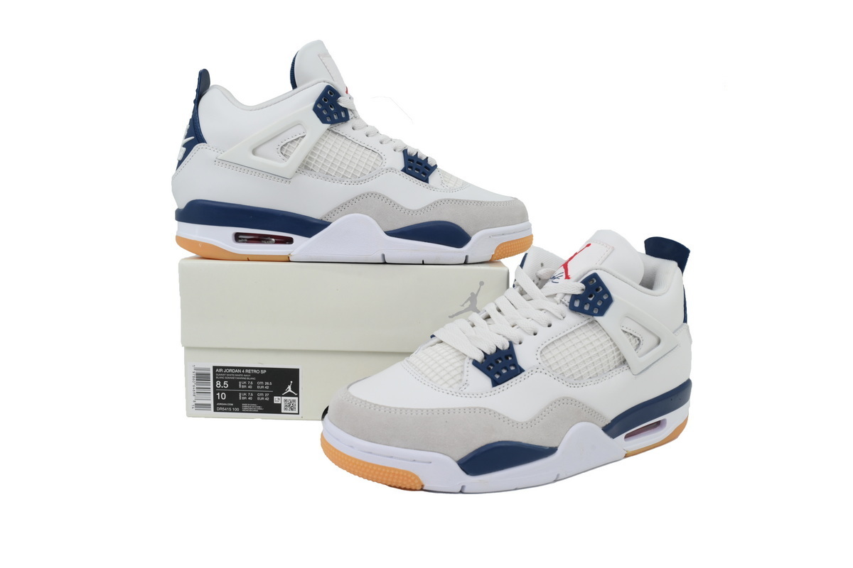 Best Deals🖤XP Jordan 4 Retro SB Navy DR5415-100