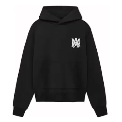 Top Quality AMIRI Ma Core Logo Hoodie Black 01