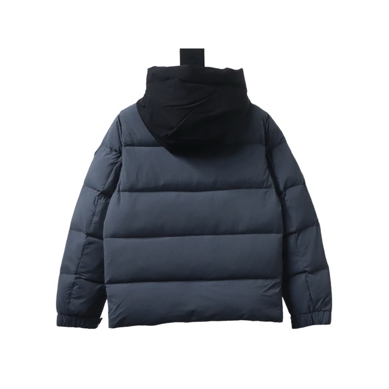     Moncler Black Label Grey Knight Short Down Jacket
