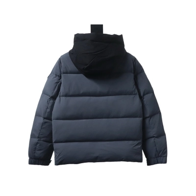 Top Quality Moncler Black Label Grey Knight Short Down Jacket 02