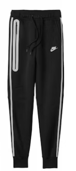 Nike Sportswear Tech Fleece Full Zip Hoodie & Joggers Reflective Details Set Black