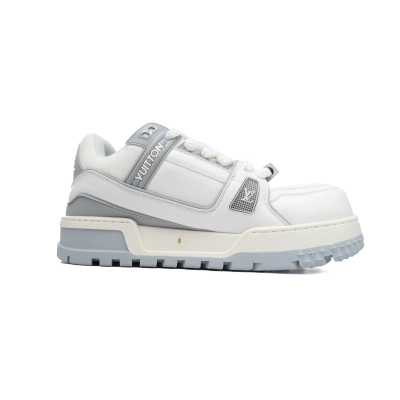    Louis Vuitton LV Trainer Maxi Sneaker White Grey 02