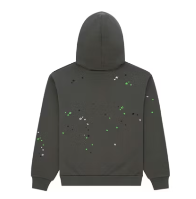     Sp5der Punk V2 Hoodie Slate