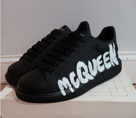 Alexander Mcqueens With Graffiti