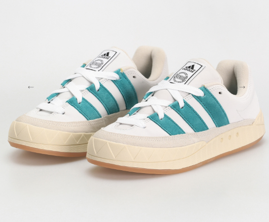    Adidas Adimatic White Legacy Teal