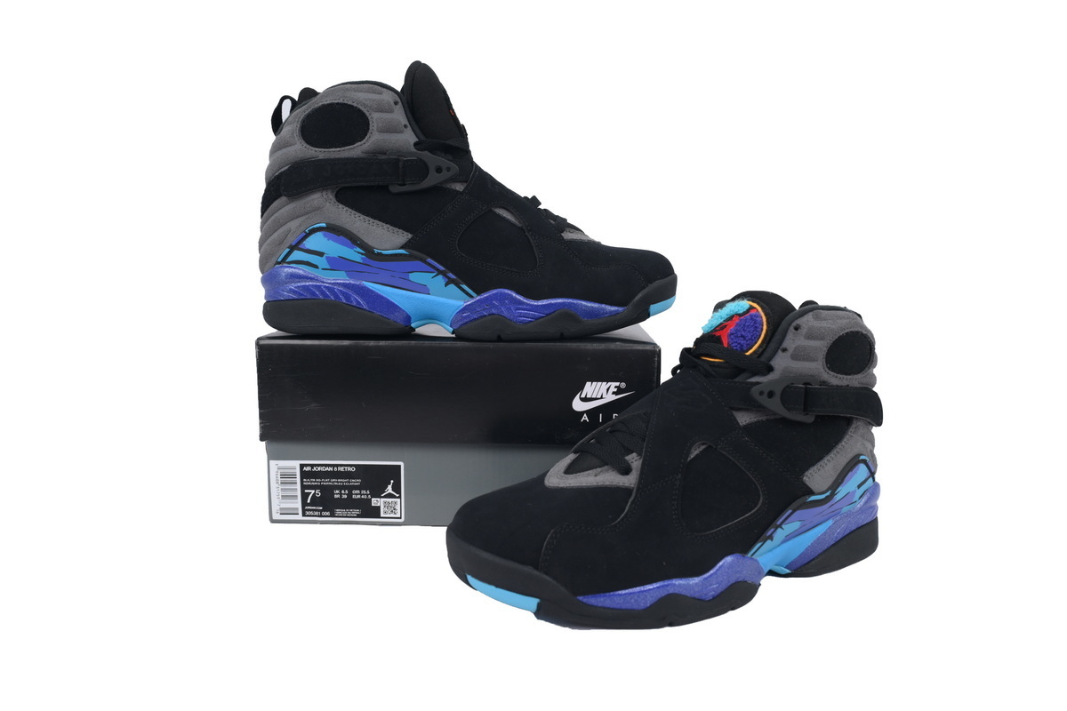 Pkgod Air Jordan 8 Retro Aqua (2025) 305381-006