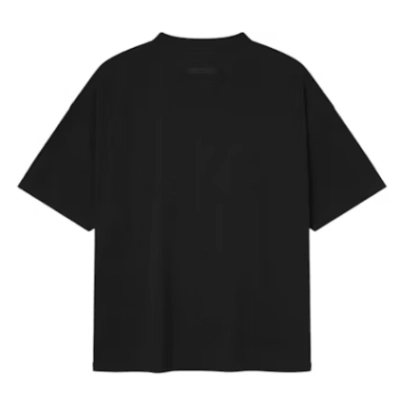 Top Quality Fear of God Essentials NBA 90's Tee Vintage Black 02