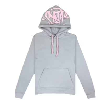 Top Quality     Syna Syna Logo Tracksuit Grey/Pink