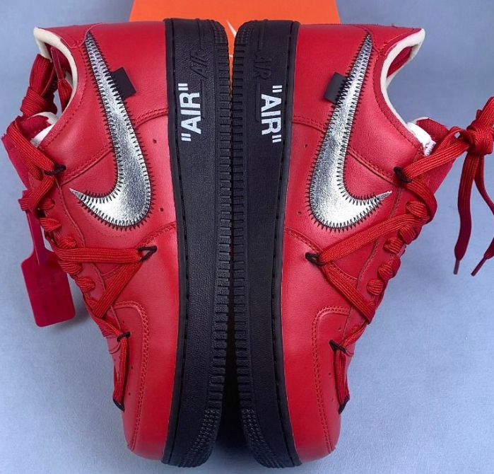     Nike Air Force 1 Low Off White Red DD1876-600