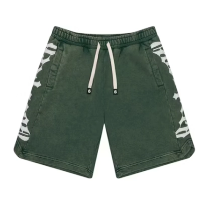 Top Quality Godspeed CourtSide Shorts Green Wash 01
