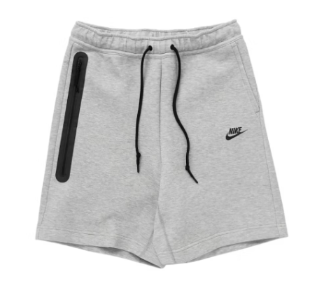 Top Quality Nike Sportswear Tech Fleece Shorts Dark Grey Heather/Black