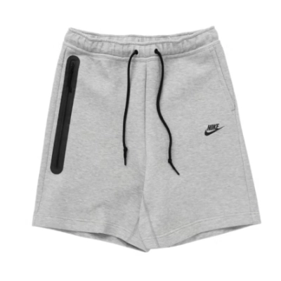 Top Quality Nike Sportswear Tech Fleece Shorts Dark Grey Heather/Black 01
