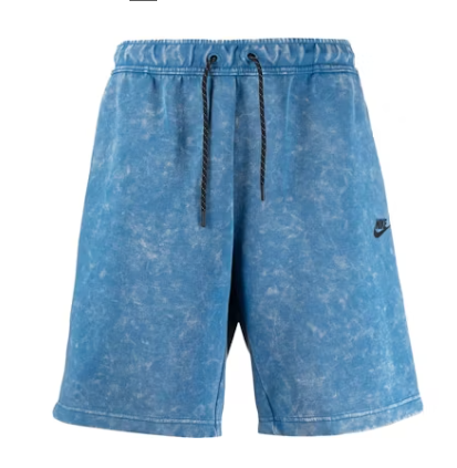 Top Quality Nike Sportswear Tech Fleece Shorts Dark Marina Blue/Black