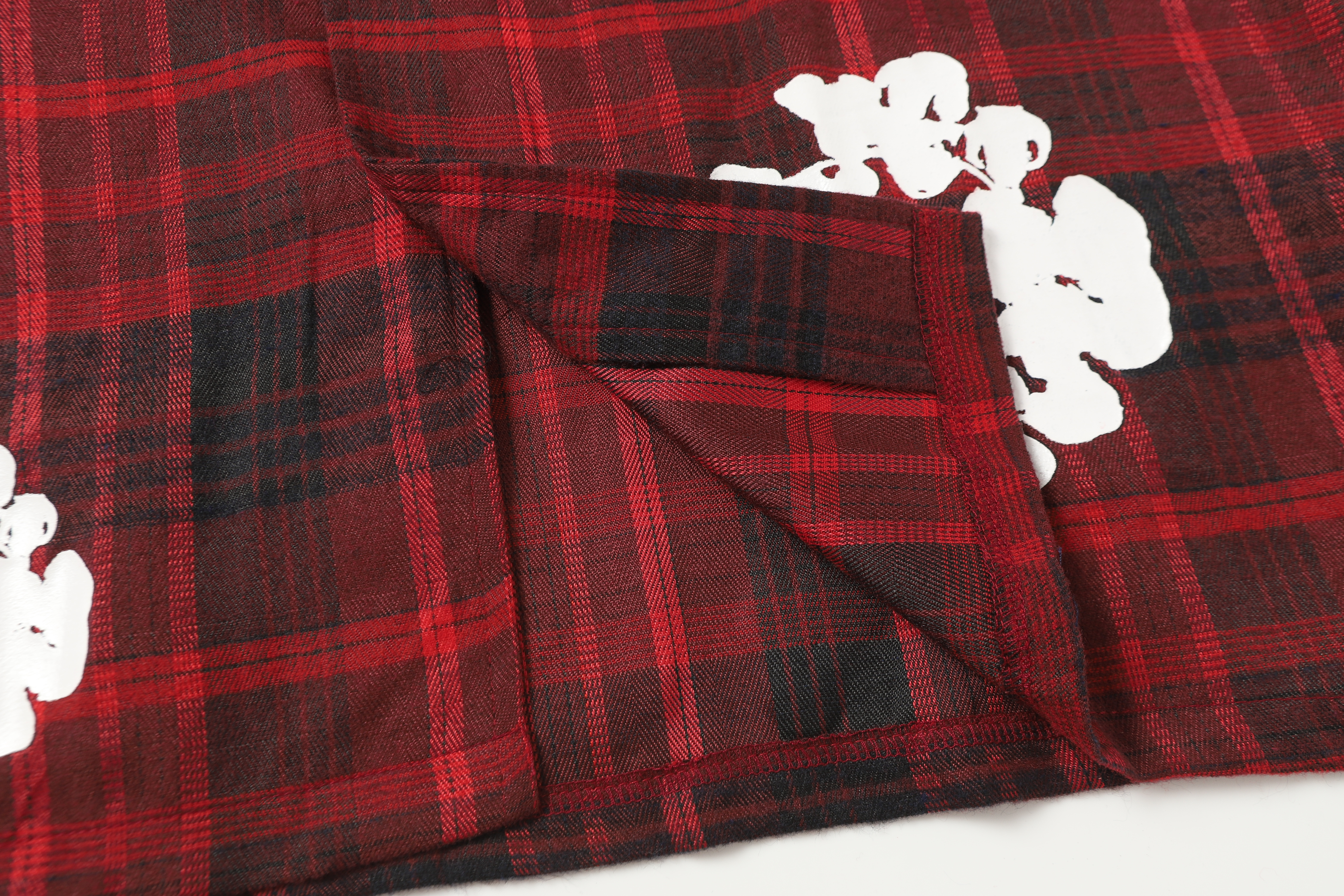     Denim Tears Checked Set Red-388